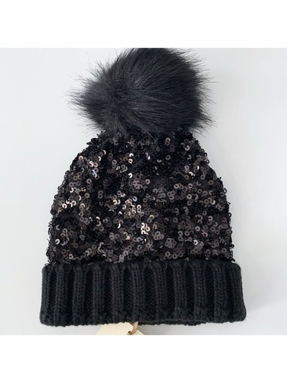 NWT Joyfolie Girl sequins winter hat fits 5 years